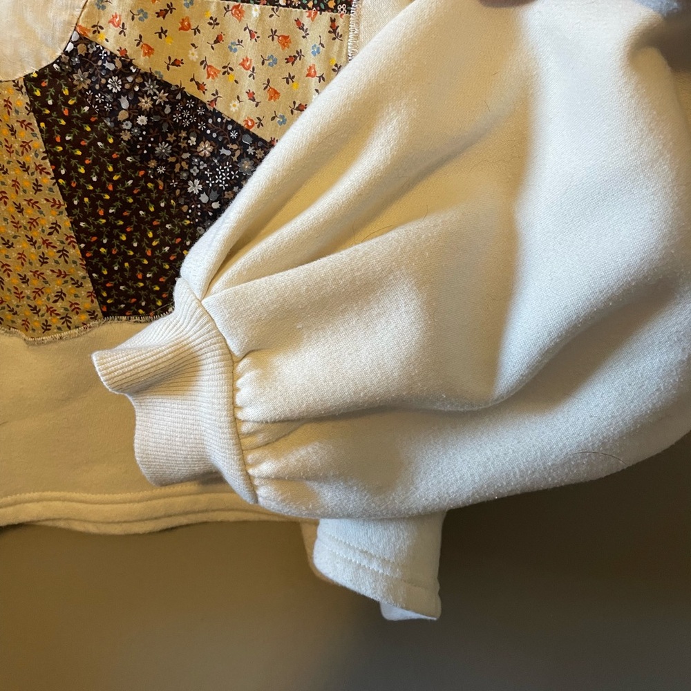 Patchwork Circle Design Women's Top - image 3